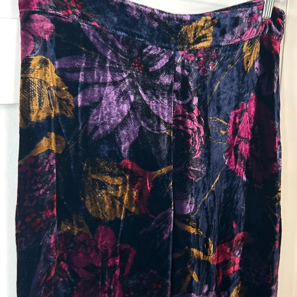 Trina Turk Women's Floral Print Grand Gardens Silk Blend‎ Pants in Size 0